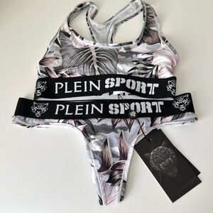 Plein Sport Jogging Lingerie Set Small NWT
